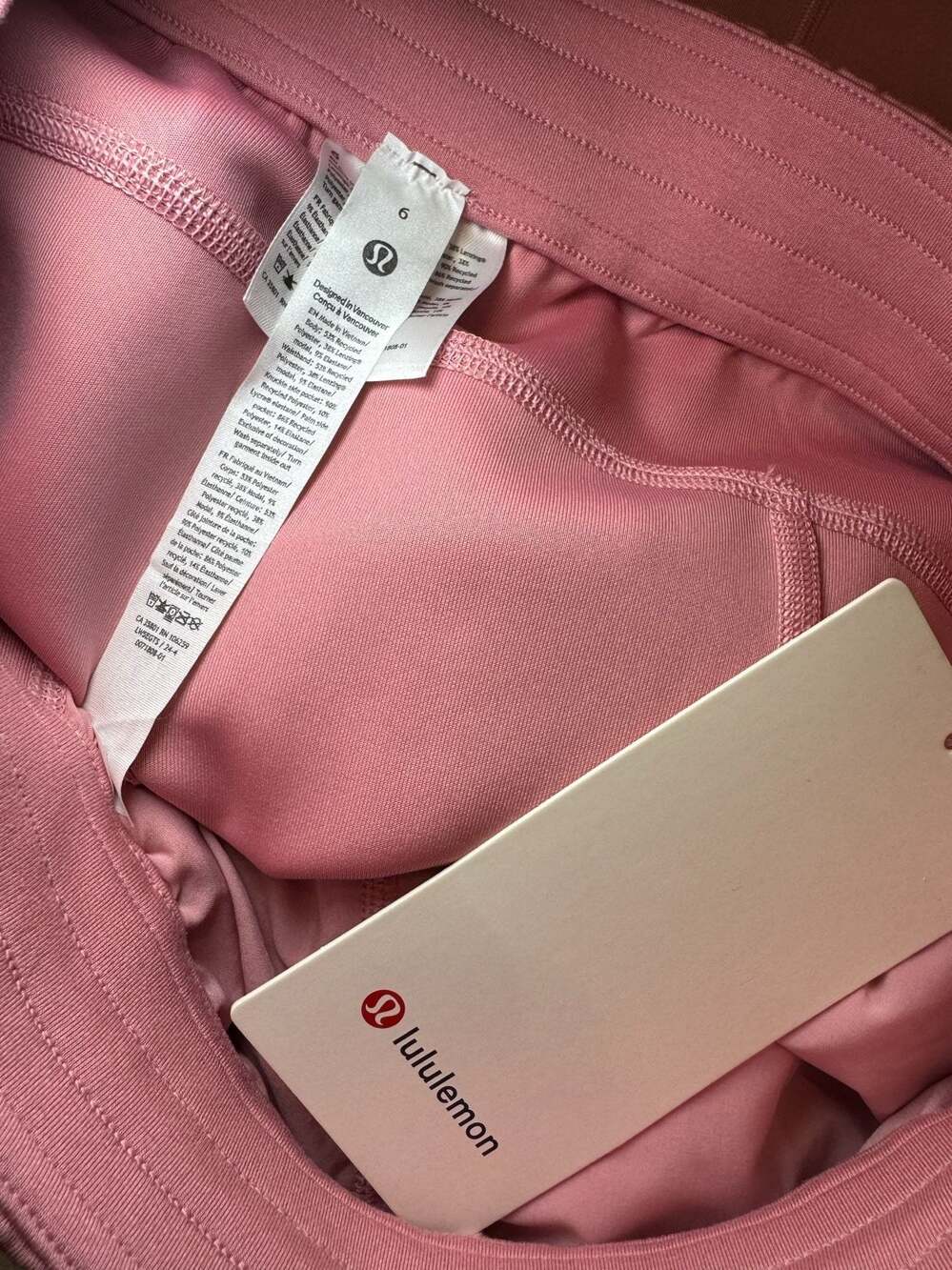 New Lululemon Softstreme High-Rise Pant Regular in Brier Rose